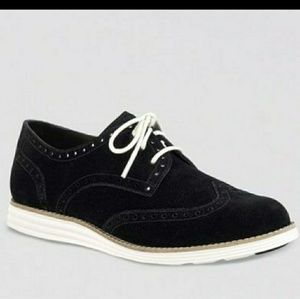 Cole Haan suede oxfords